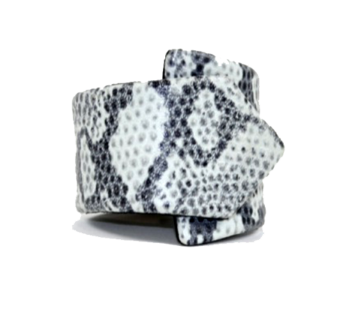 Snakeskin Braque Cuff