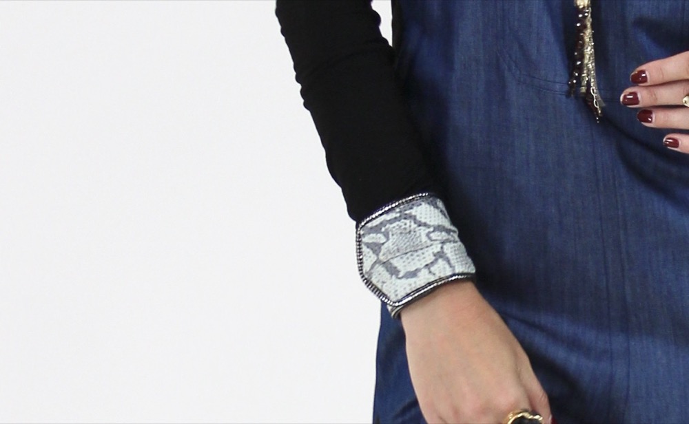 Kate Younger Designs Snakeskin Cuff